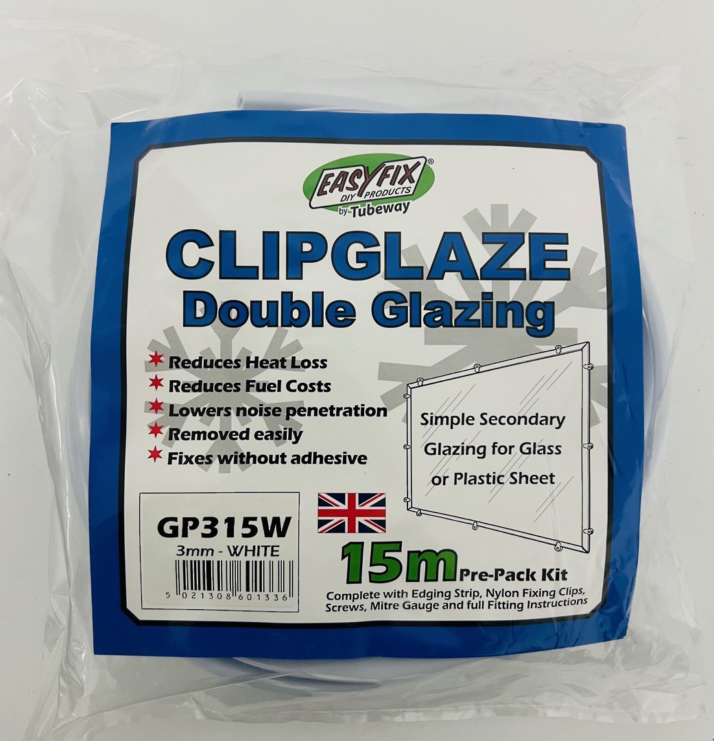 ClipGlaze 3mm Prepack 15m Kit White image 0